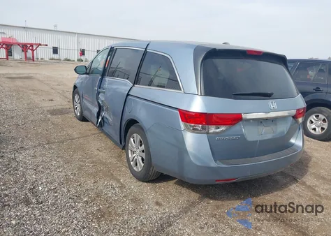 2014 Honda Odyssey Ex-L z USA, uszkodzony, nr VIN 5FNRL5H60EB106445